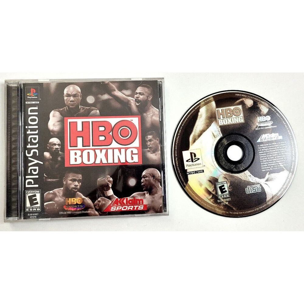 HBO BOXING PLAYSTATION 1 GAME CIB COMPLETE IN BOX ACCLAIM